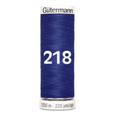 Gutermann garen | 200m | 218 donker kobalt naaigaren GM - 200 - 218 - DONKER - KOBALT 4008015028503